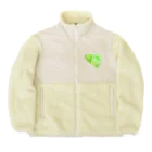 satoayaのアニマルカフェのシ―フードアニマル　カプケカメ Boa Fleece Jacket