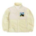 saroraのモネの犬 Boa Fleece Jacket