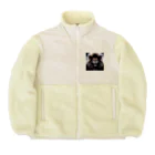 洋服好きな男の子 の王者の貫禄 Boa Fleece Jacket