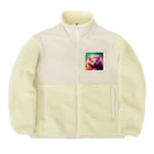 八雲のハリねずみくん Boa Fleece Jacket