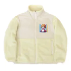 pixel-martのラビちゃん Boa Fleece Jacket