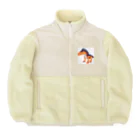 サウルス工房のポップスピノサウルス Boa Fleece Jacket