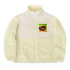 1103hiroのチョコラブ君 Boa Fleece Jacket