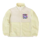 Rico294のカラフルテントでGO CAMPING Boa Fleece Jacket