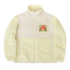 fukuzahのキノコちゃん Boa Fleece Jacket