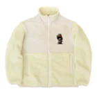 めんぼうさんやのちびネコ Boa Fleece Jacket