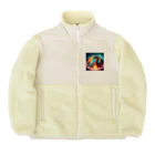 fantastical storeのdragons Boa Fleece Jacket