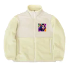 ZZRR12の「色彩の少女の冒険 - Shikisai no Shōjo no Bōken: Adventure of the Girl from the World of Colors」 Boa Fleece Jacket