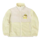 チョコミントの波乗りバター Boa Fleece Jacket