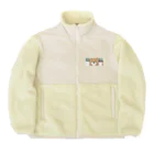 クマのおつまみ777のクマちゃん Boa Fleece Jacket