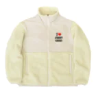 おもしろいTシャツ屋さんのI LOVE JIMNY ジムニー Boa Fleece Jacket