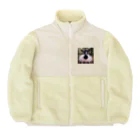 PATANOのバレリーナヤギちゃん Boa Fleece Jacket