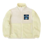 itohmaの梵字＋AI Boa Fleece Jacket