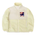 Tromaruの宙航夢想 Boa Fleece Jacket