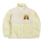 yopipidazeのキリンくん Boa Fleece Jacket