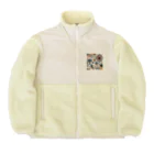 クリエイティブ・スタイル・ストアのノスタルジックレトロ Boa Fleece Jacket