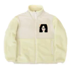 みつまめこshopのメガネ美人 Boa Fleece Jacket