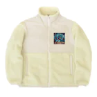 momonekokoの熱狂ピエロ Boa Fleece Jacket