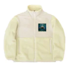 MK76のウミガメ Boa Fleece Jacket