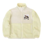 kangekiのお昼寝にゃんこNo.4 Boa Fleece Jacket