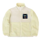 skapon256のクリスタルウィング Boa Fleece Jacket