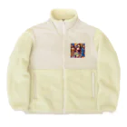 ちゃんろんの3人の美女 Boa Fleece Jacket