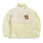 namidamakiの怒りん坊犬 Boa Fleece Jacket