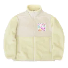 魔法堂　キズカビセアの僕だけのシリーズ＊女の子＊（お絵描きまま） Boa Fleece Jacket