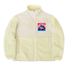 ドット職人のピクセルアート　レトロゲーム Boa Fleece Jacket