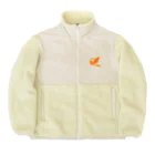 FUKUROUの梟くん Boa Fleece Jacket