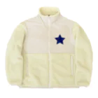 采-aya-の星の中の宇宙 Boa Fleece Jacket