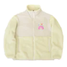 しいたけくらぶのニルヴァーナ Boa Fleece Jacket