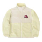 matsuleafのピンクゾウ Boa Fleece Jacket