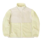 羊毛けだまkanaのいざないの蝶々シリーズ02_02 Boa Fleece Jacket
