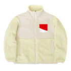 がんばる日本🇯🇵ヨシカネタクロウグッズのTAKRO2020 Boa Fleece Jacket