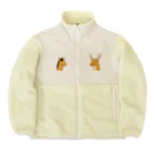 ぇゎ屋( ¨̮ )のうましか（UmaShika.） Boa Fleece Jacket