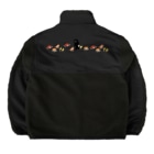SUIMINグッズのお店のはぐれ玉子握り（背面プリントあり） Boa Fleece Jacket