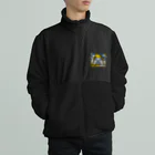 yellowAMIKO / studio gorillaSTARのAMIKO 3DCG【RickyWillデザイン】 Boa Fleece Jacket