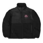 bloomのフラミンゴ Boa Fleece Jacket