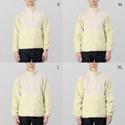 SUIMINグッズのお店のさそうねこ（プリントカラー：クリーム） Boa Fleece Jacket