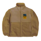 YS VINTAGE WORKSのケルン大聖堂 Boa Fleece Jacket