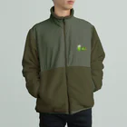 けいすけ_まちゃおのお抹茶スイーツ ワンポイント/Matcha sweets onepoint Boa Fleece Jacket