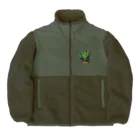 green artist のプランツパラダイスグリーンアガベ Boa Fleece Jacket