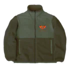 さちこの生物雑貨のクジャクチョウ Boa Fleece Jacket