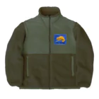 YS VINTAGE WORKSのチェコ・プラハ動物園　カメレオン Boa Fleece Jacket