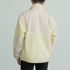 SUIMINグッズのお店のたたずむねこ（プリントカラー：カーキ） Boa Fleece Jacket