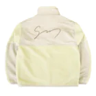 SHUY Officialの筆記ロゴアイテム Boa Fleece Jacket