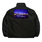 photo-kiokuの横浜夜景１ Boa Fleece Jacket