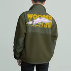 アストロ温泉のウーパールーパー WOOPER LOOPER Boa Fleece Jacket