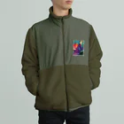 YS VINTAGE WORKSのドイツ国鉄 DB レディー３　ストール Boa Fleece Jacket